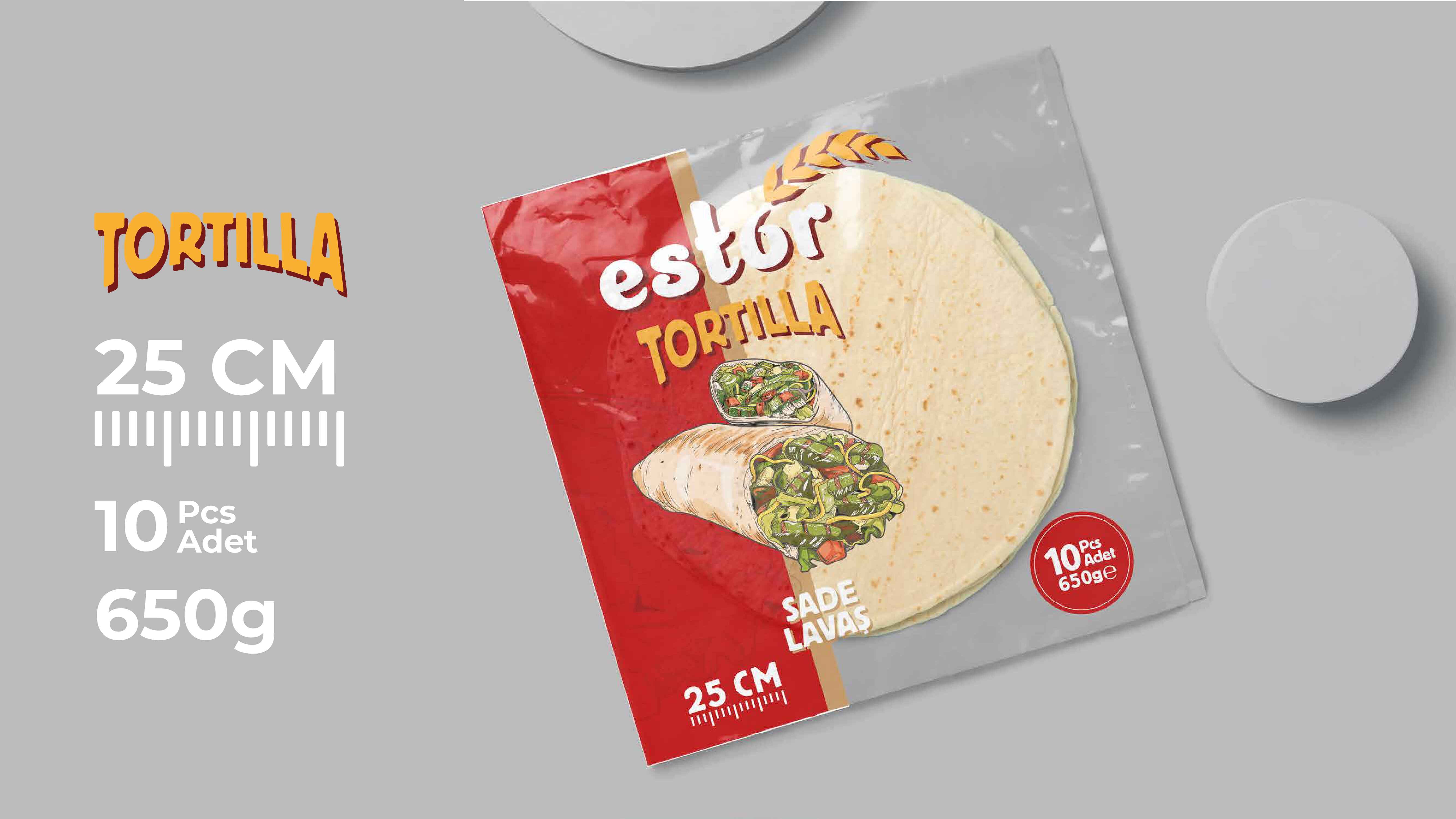Estor Tortilla 2 - 25 cm / 650 gr