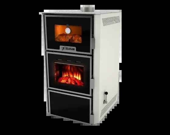 4. Dila Cooker  Horeca Odun ve Kömür Şömine Multi Yakıtli Soba