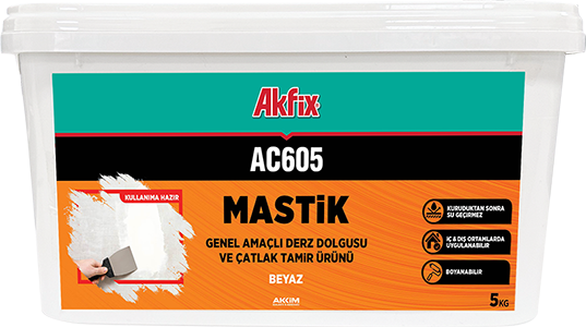 AC605-GENEL AMAÇLI DERZ DOLGUSU VE ÇATLAK TAMİR ÜRÜNÜ