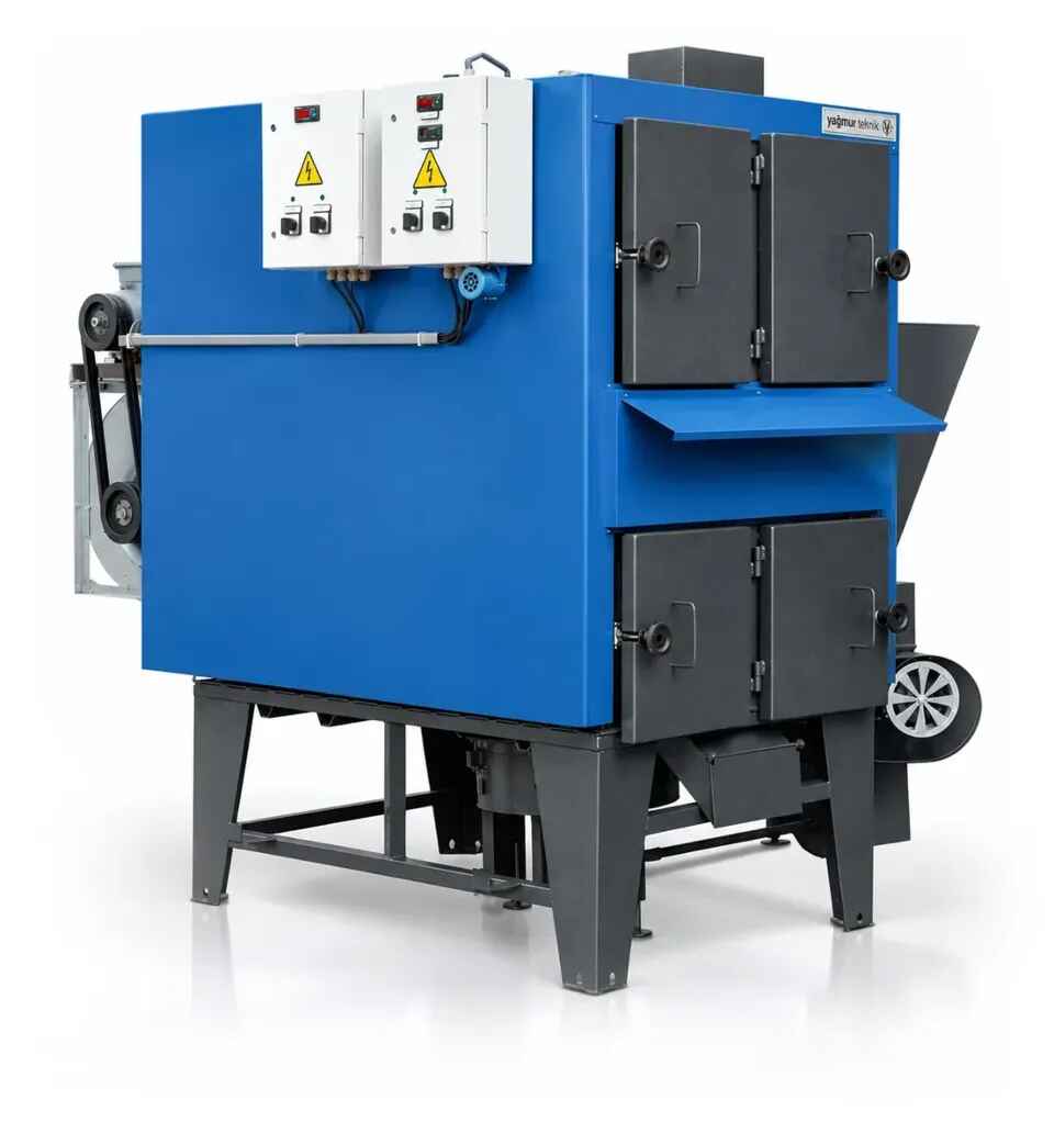13. Stokerli Katı Yakıtlı, Otomatik Yakıt Yüklemeli Sıcak Hava Kurutma Kazanı (YTPH-K)  59–1.162 KW
