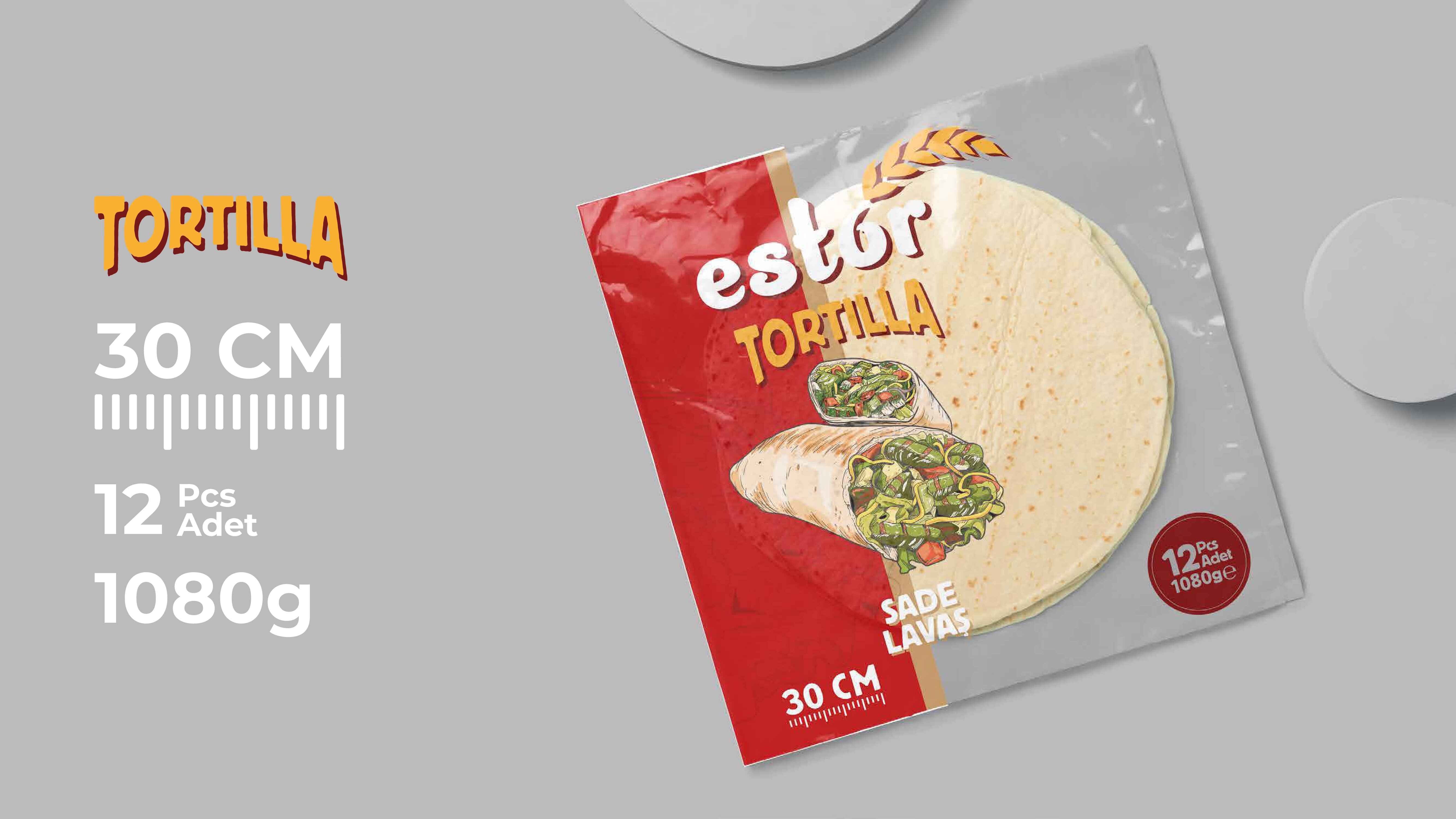 Estor Tortilla 1 - 30 cm / 1080 gr