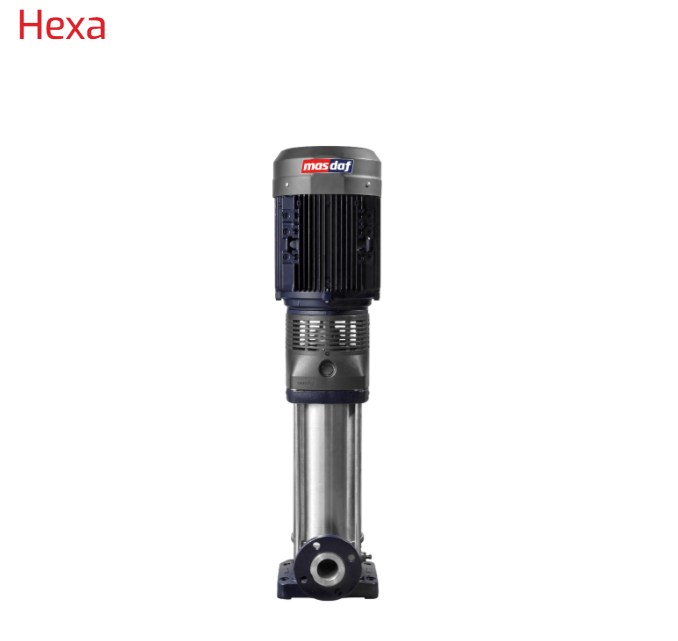 6. Hexa Dikey Milli Çok Kademeli Paslanmaz Çelik Santrifüj Pompa